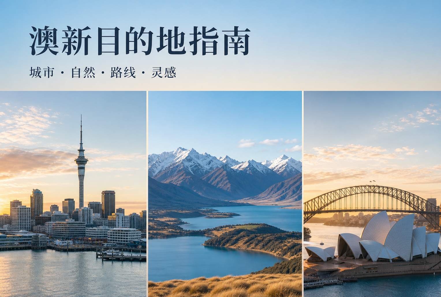 澳新经典12日中文小团｜悉尼·蓝山·奥克兰·罗托鲁瓦·特卡波·皇后镇